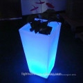 BSCI certified manufacturer under small rain factory direct sale color changing remote control led lighted flower pot